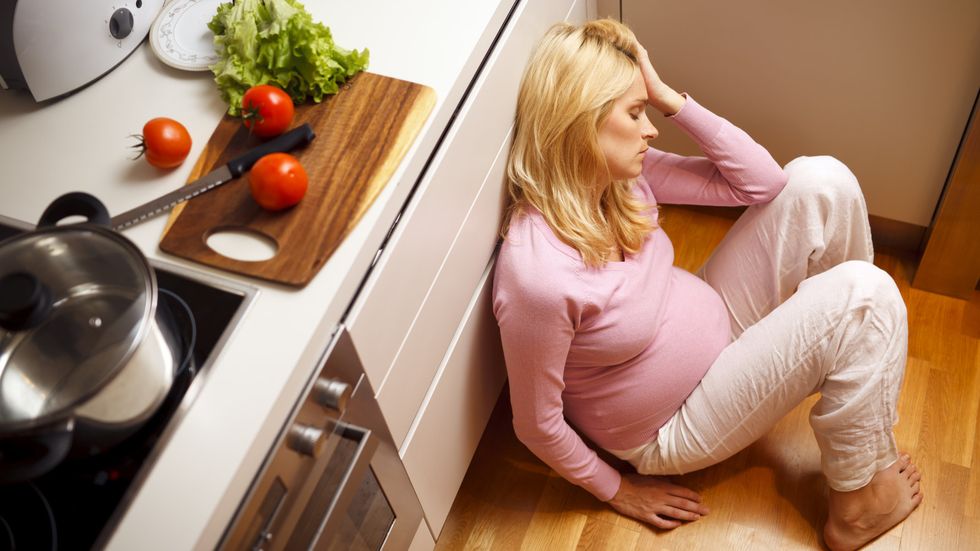 Symptoms of Maternal Depression Start Before Giving Birth