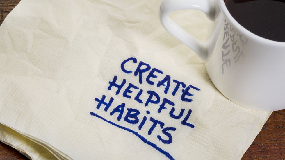 To Break Bad Habits, You Must Create New Ones