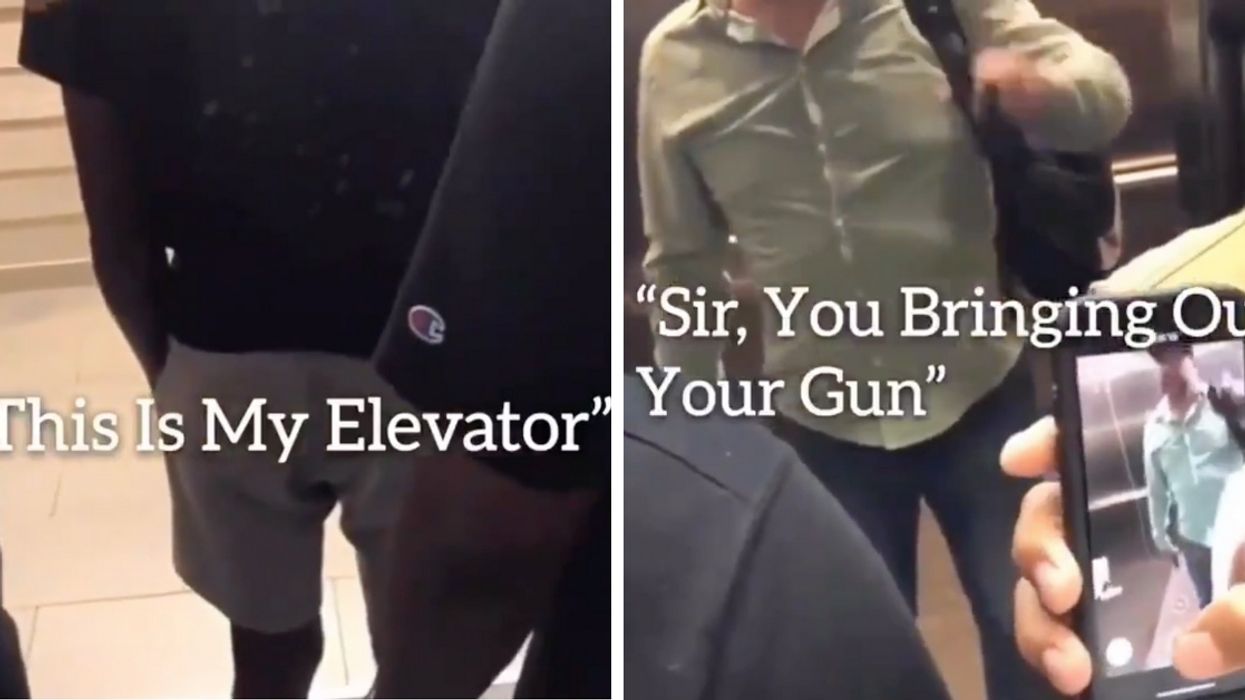 Guy Pulls Gun On Black Teens After They Try To Get In Apartment Elevator With Him