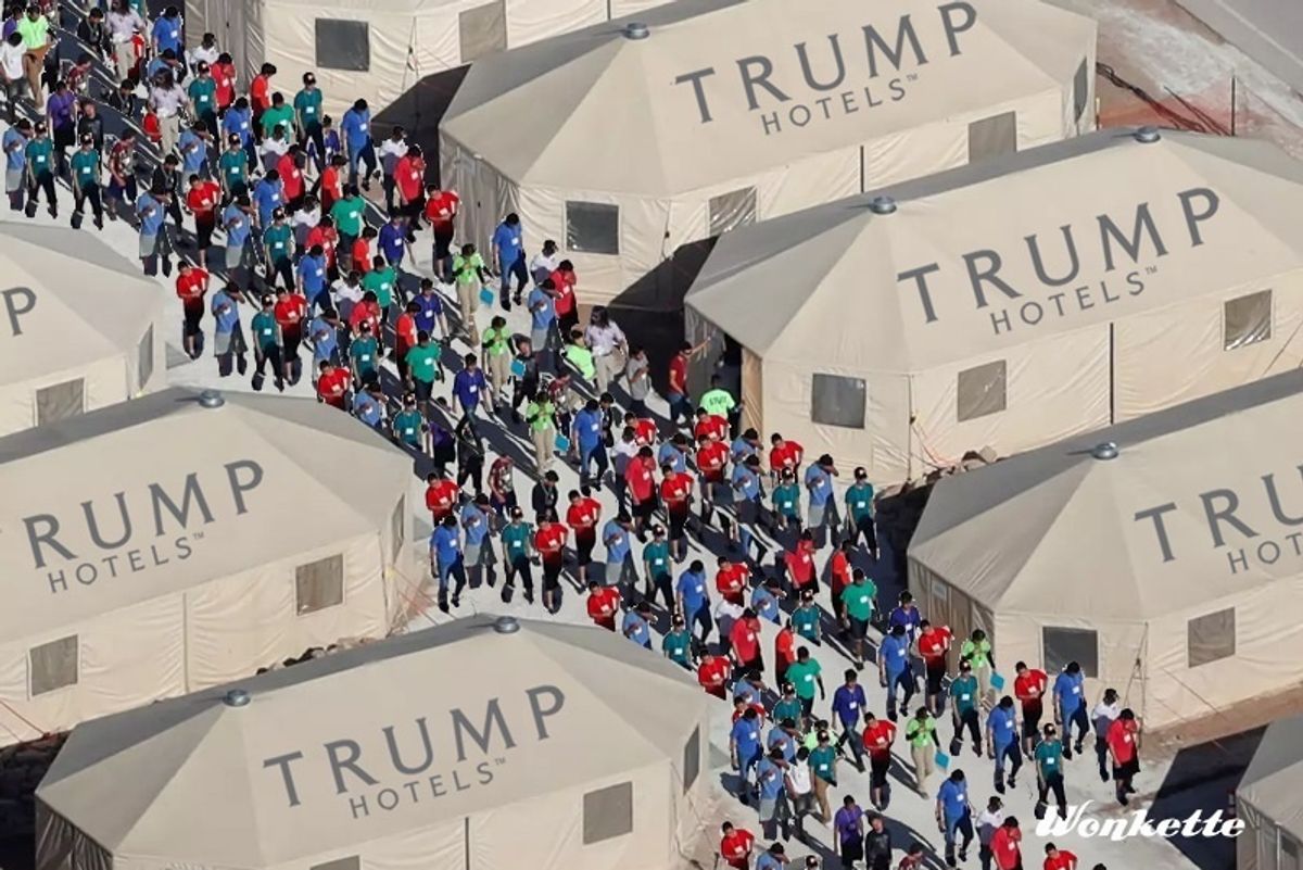Migrant Baby Jails Now Massively Tremendously Historically YOOGE. USA! USA! USA!