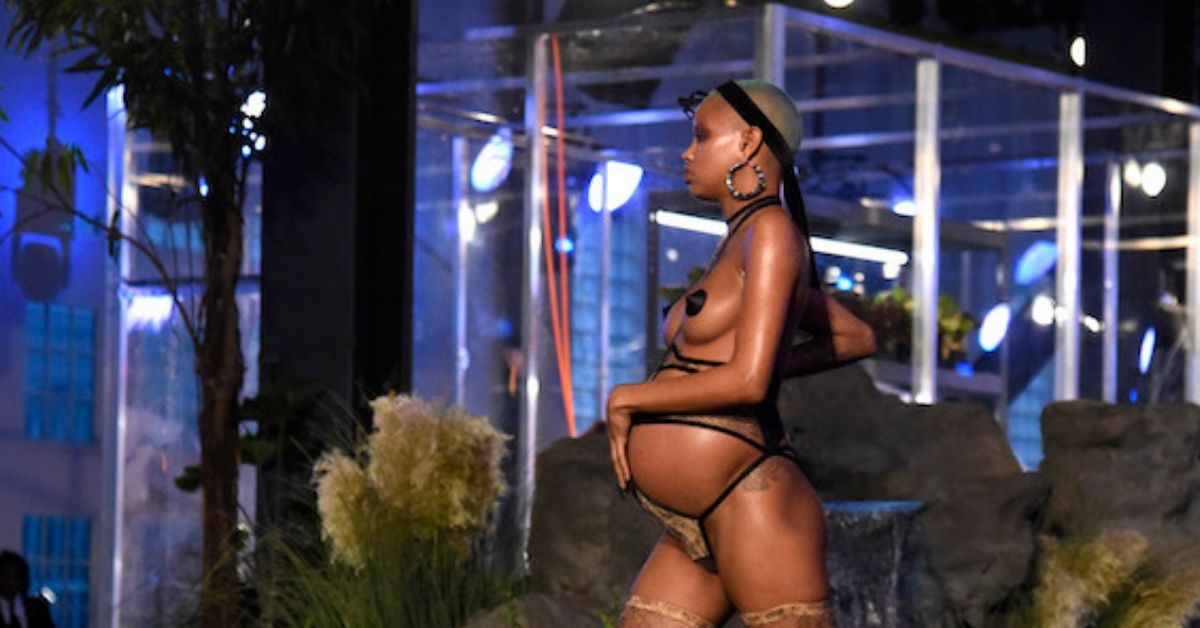 Pregnant Model Walks In Rihanna's Fenty Runway Show Right Before Going Into Labor