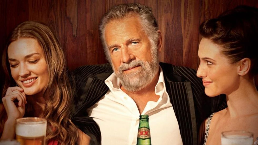 'The Most Interesting Man in the World' ad campaign for Dos Equis beer. (Credit: Dos Equis)