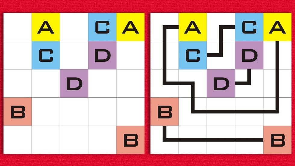 Arukone Logic Puzzle