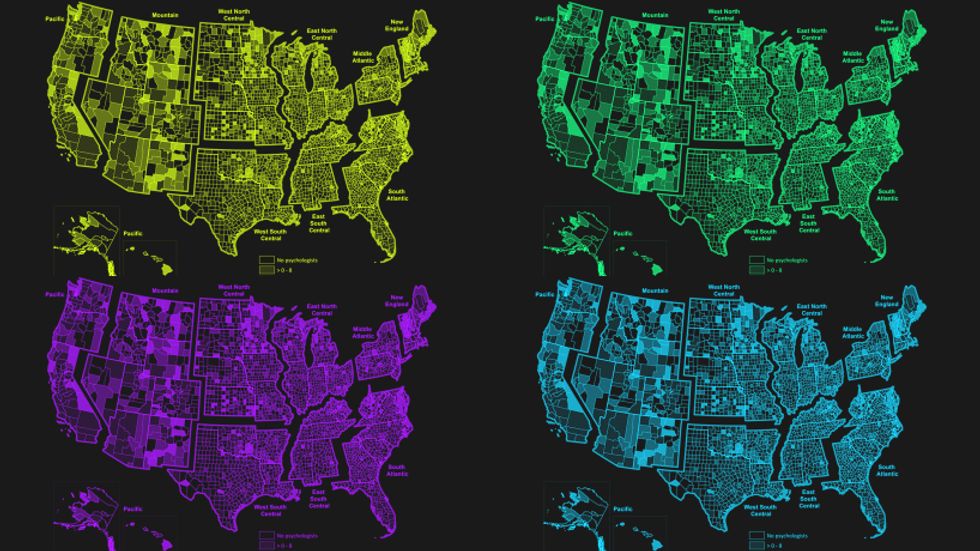 New study reveals alarming shortage of mental health professionals in rural America