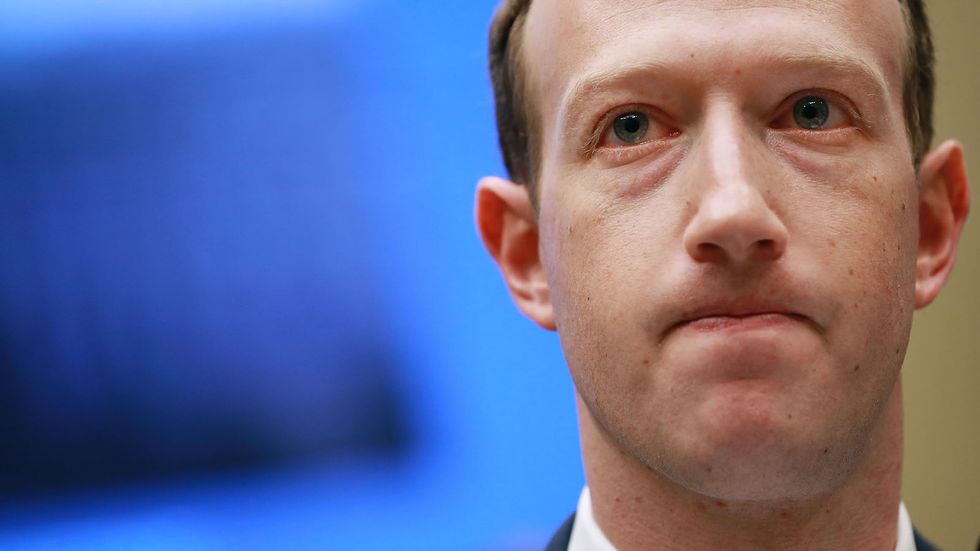Facebook co-founder, Chairman and CEO Mark Zuckerberg testifies before the House Energy and Commerce Committee in the Rayburn House Office Building on Capitol Hill April 11, 2018 in Washington, DC. (Photo by Chip Somodevilla/Getty Images)