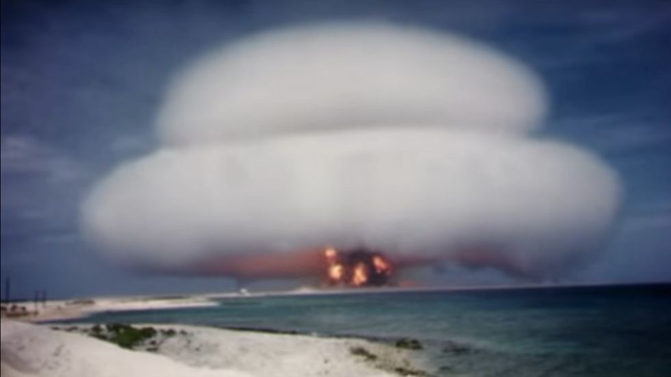 The Lawrence Livermore National Laboratory nuclear test videos from Cold War era