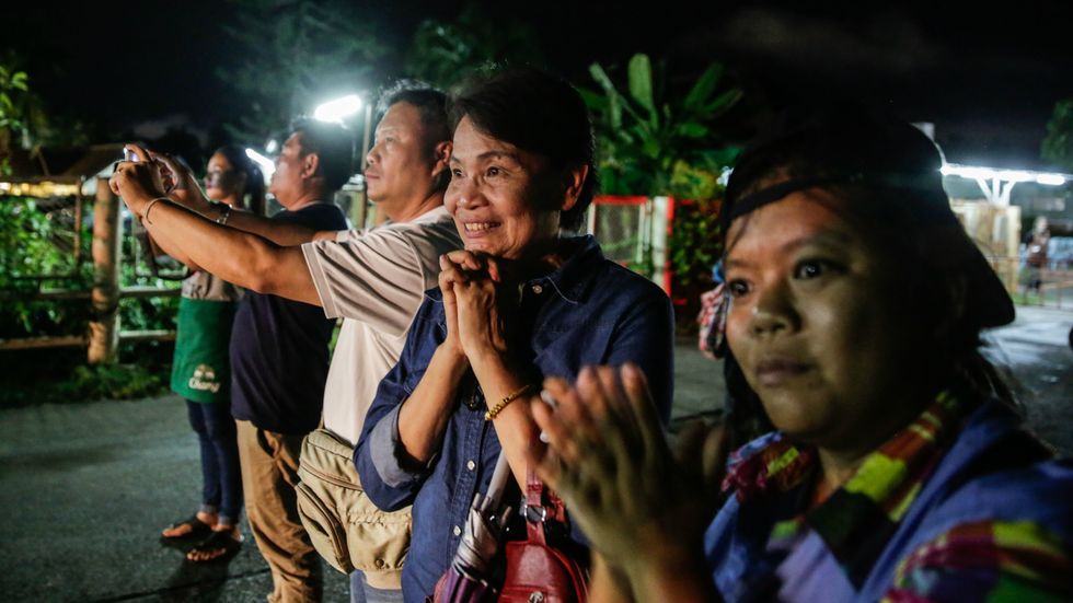 All 12 boys and soccer coach rescued safely from flooded Thai cave