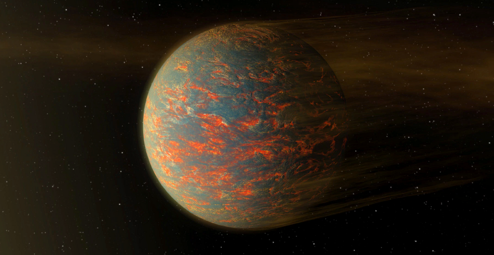 55 Cancri e: Hellfire Earth