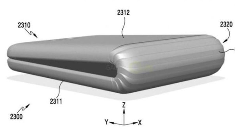 samsung bendable phone price