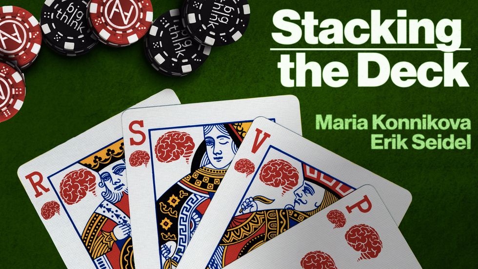 Maria Konnikova, journalist and poker player, joins Erik Seidel and Big Think in NYC on August 1!