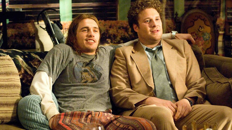 James Franco and Seth Rogen stoned in Pineapple Express