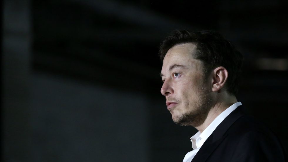 Elon Musk (Photo by Joshua Lott/Getty Images)