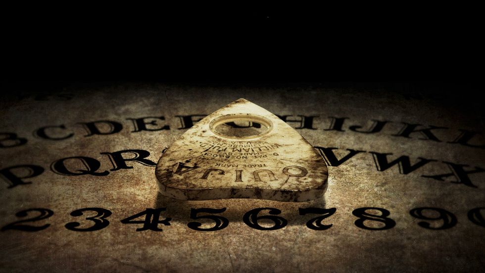 ouija board spooky demon thing ghost ooga booga
