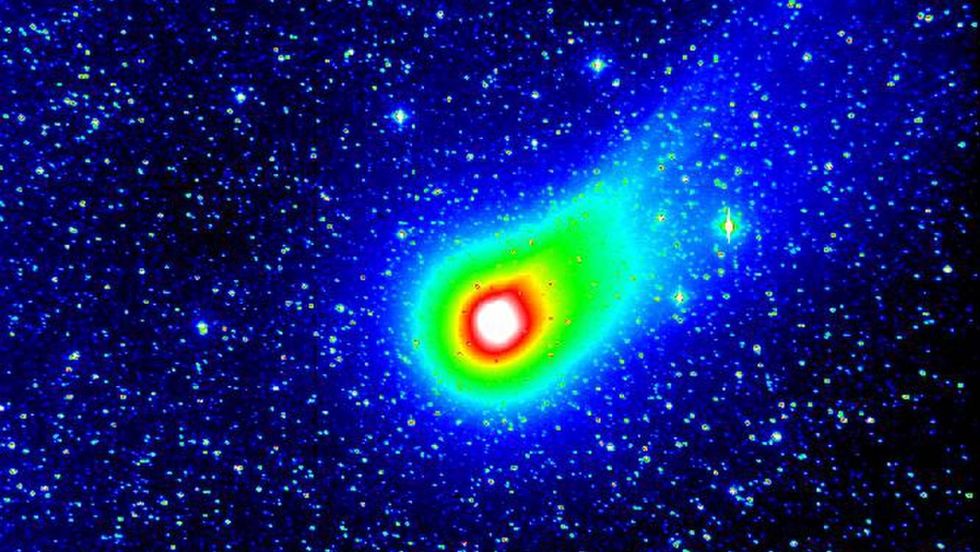 The dangerous Comet Swift-Tuttle in 1992