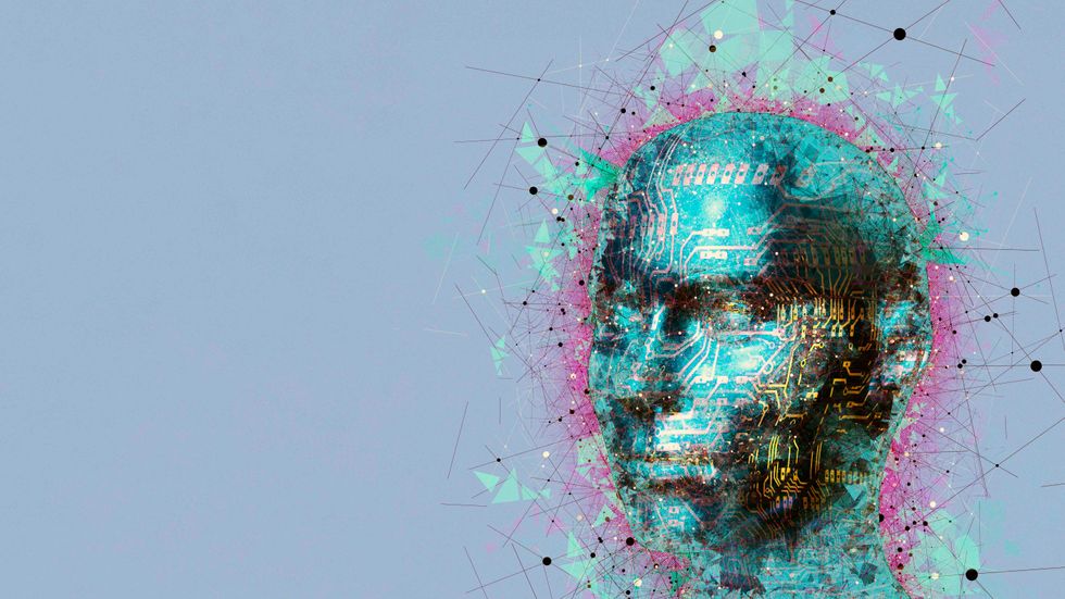 An artist's depiction of humanoid artificial intelligence (MEHAU KULYK/SCIENCE PHOTO LIBRARY/GETTY)