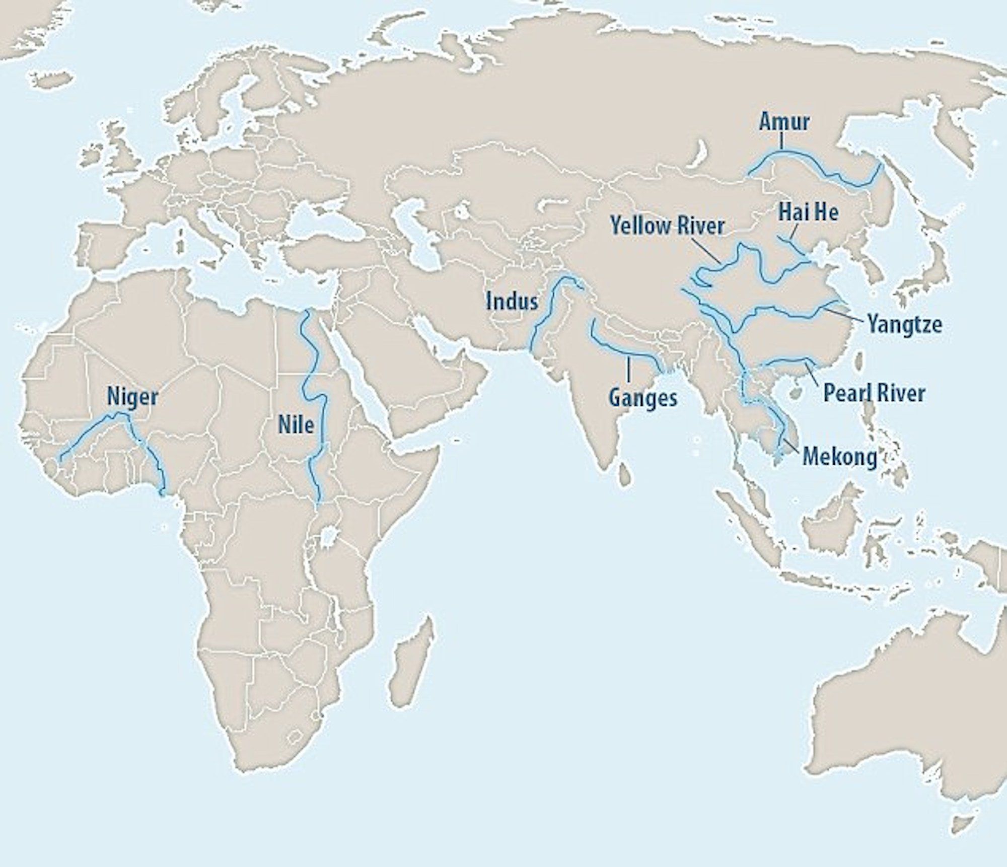 Trash Rivers These 10 Rivers Are Responsible For Most Plastic That   Img 