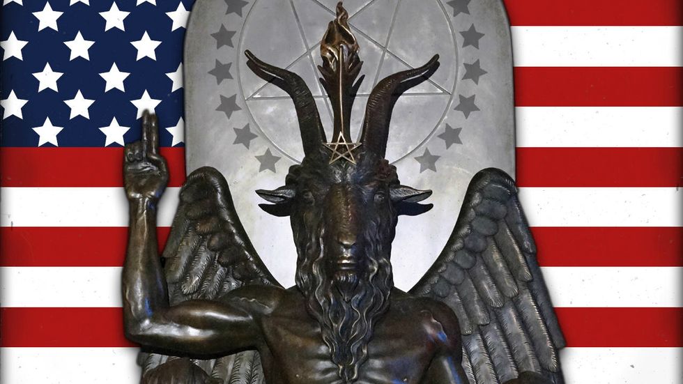 Satanic ‘Baphomet’ statue in Arkansas
