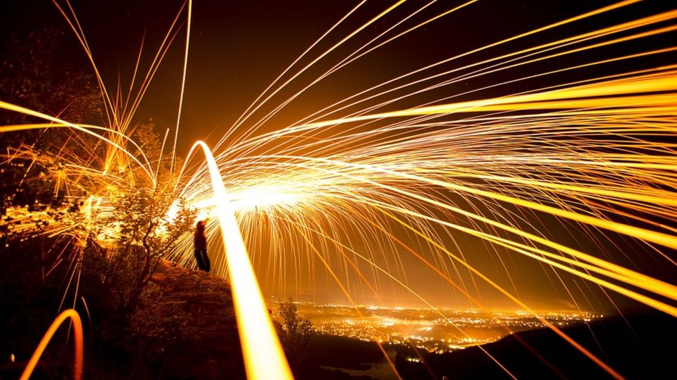 Swirls of radiation in the cosmos may mean another universe has come this way before.