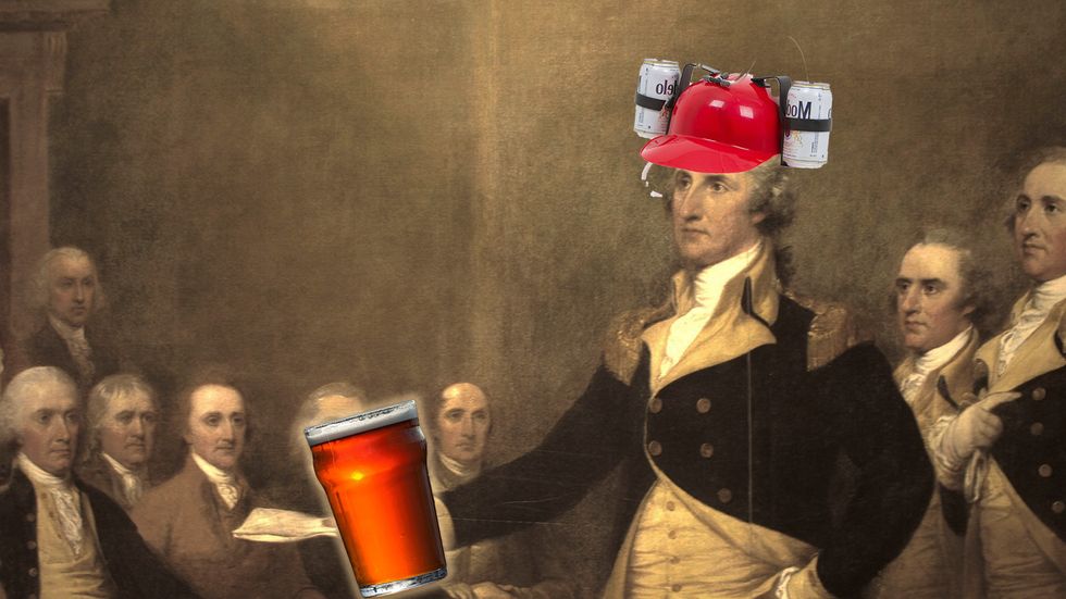 How drunk were the Founding Fathers? Revolutionary-era Americans could drink you under the table.
