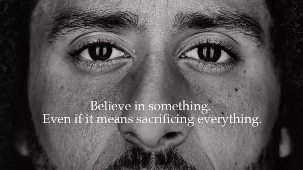 Colin Kaepernick for Nike, Just Do It campaign.