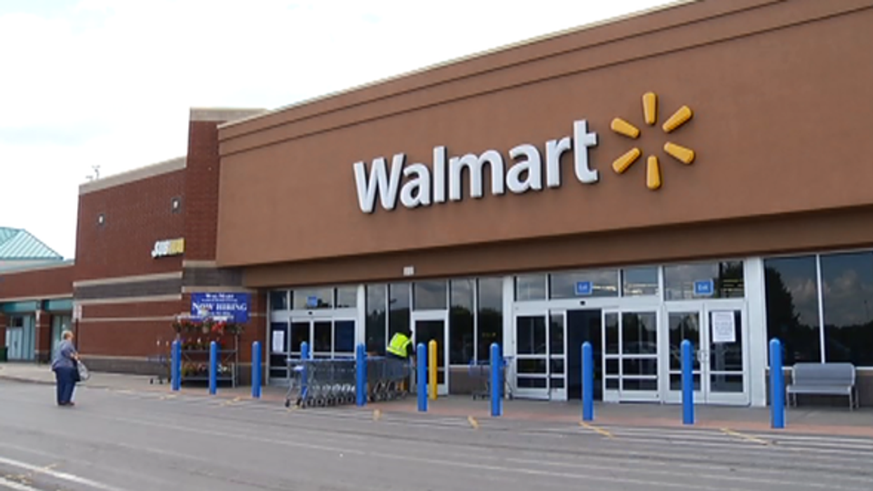 There was a second line at Walmart on a Thursday morning because New Orleans is never boring