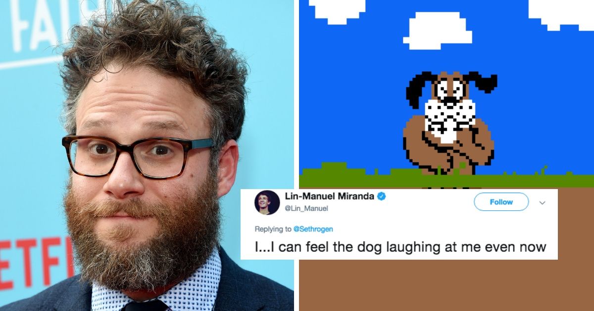 Seth Rogen's Tip About Nintendo Classic 'Duck Hunt' Is Blowing Minds Across The Internet ðŸ˜®