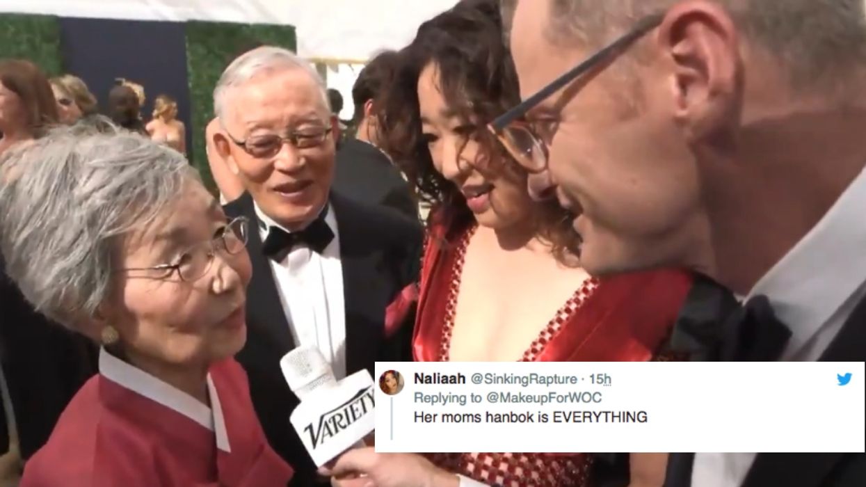 Sandra Oh's Adorable Parents Were The True Stars Of The Emmy Red Carpet 😍