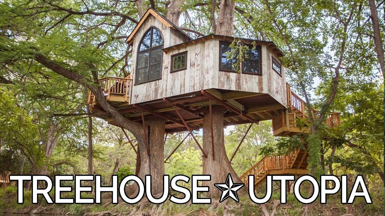 Look inside these Texas treehouses where no kids are allowed