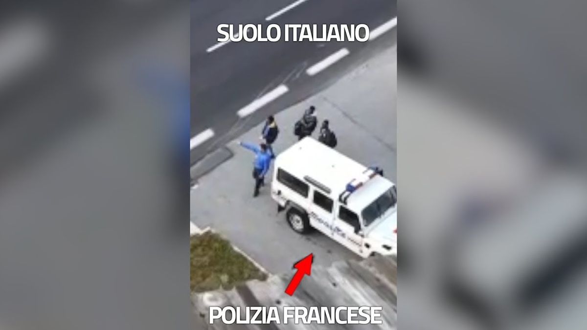 Salvini accusa la polizia francese: «In questo video altri sconfinamenti»