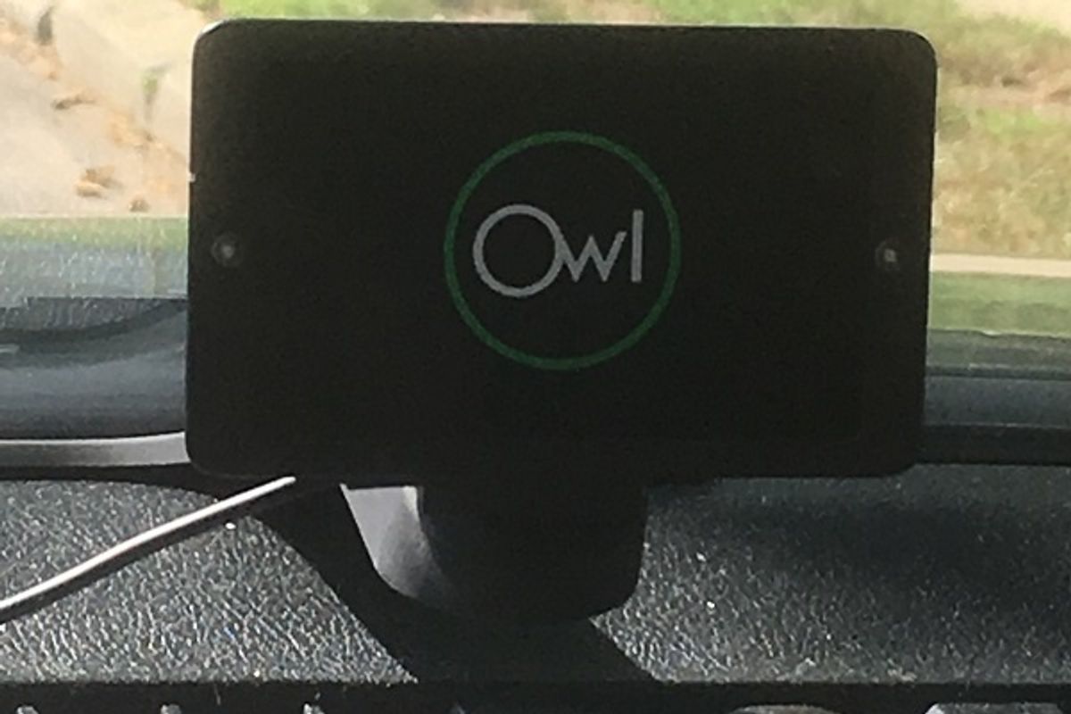 What it's like using the Owl car security camera