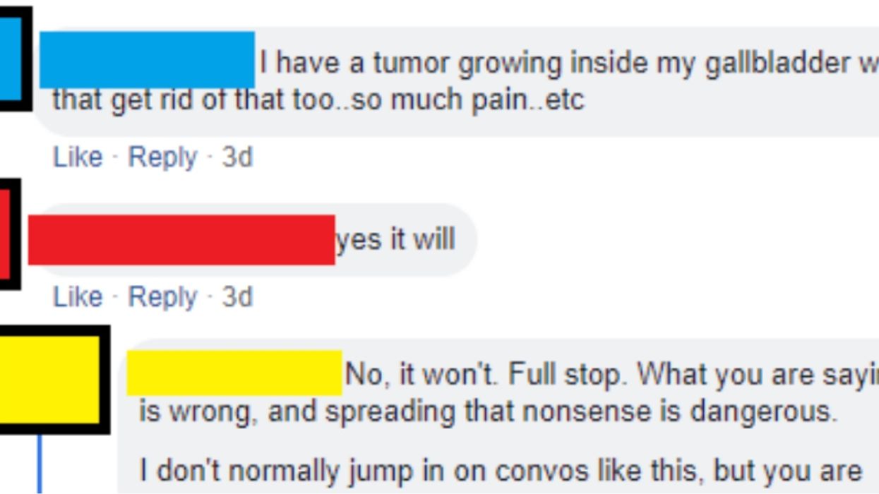 Alternative Medicine Advocate Gives Terrible Advice To Woman With Tumor--Gets Shut Down Immediately