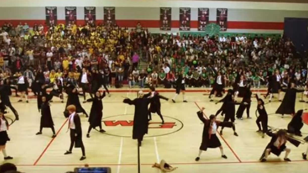 High School's Viral 'Harry Potter' Dance Routine Is Pure Magic