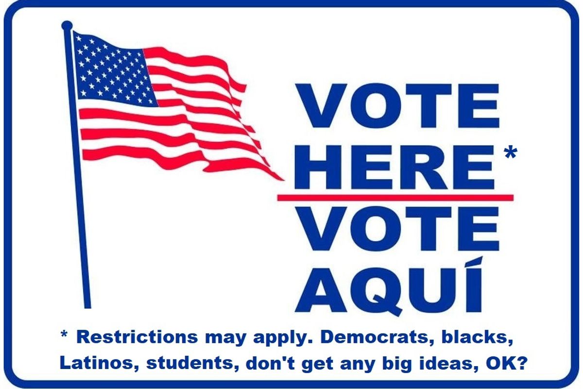 Latino Voters Gotta Get The Hell Out Of Dodge, Literally