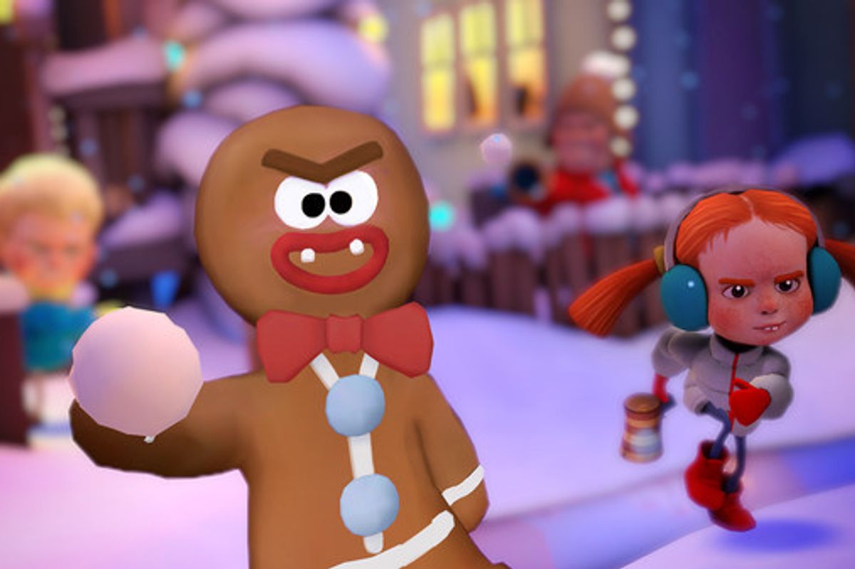VR for the Holidays — Snowballs, Santa and a nod to Scrooge