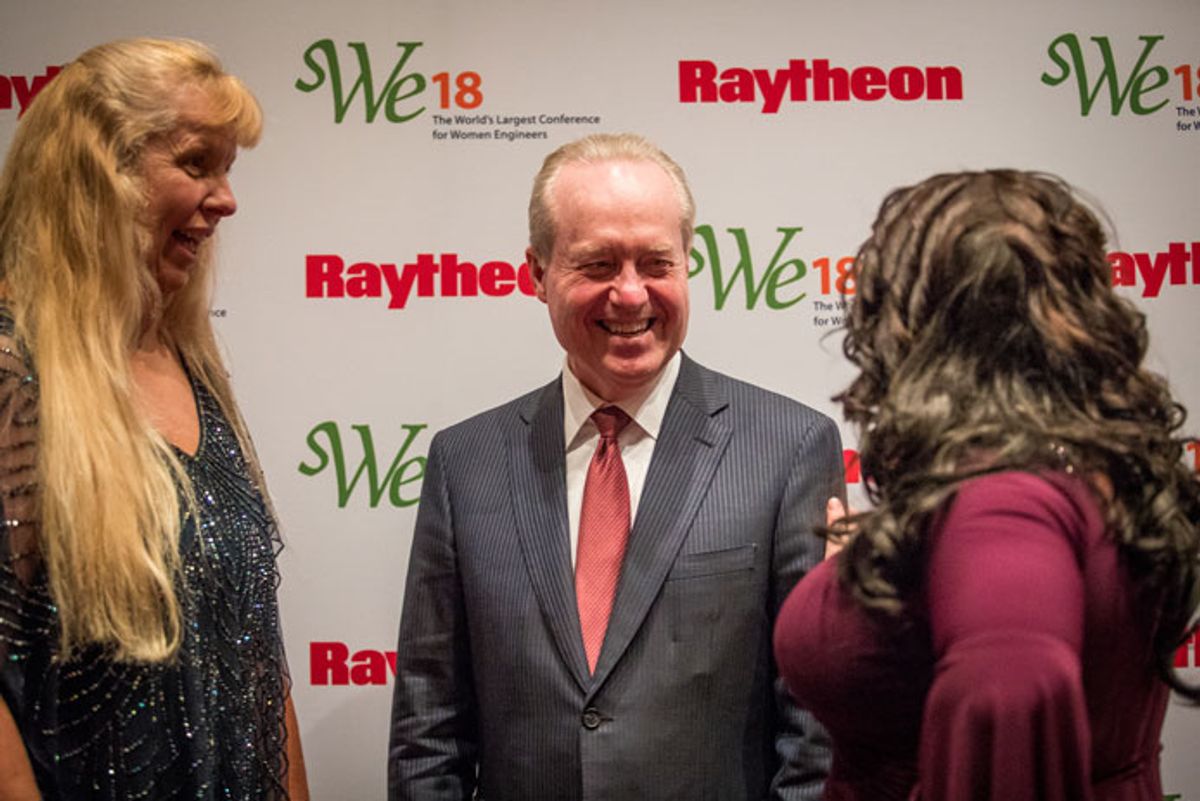 The Society of Women Engineers Honors Raytheon CEO for Advancing Female Engineers