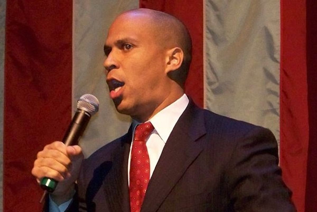 Cory Booker Doing Class Warfare, OH NOOOOOO