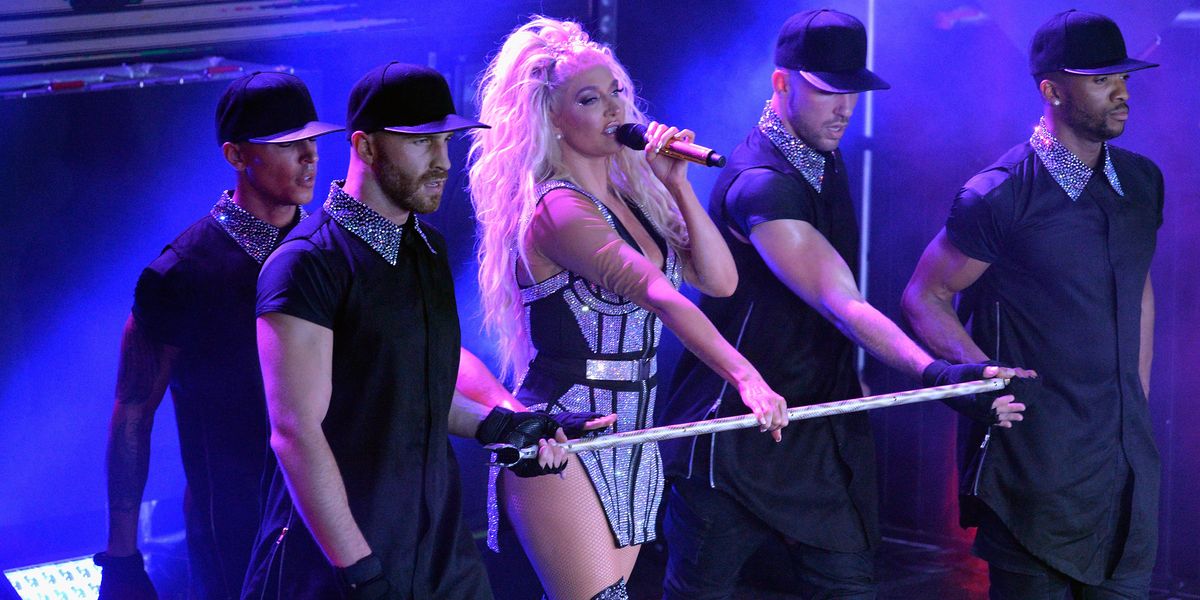Erika Jayne Gave a Pop Extravaganza to Stay-at-Home Moms Everywhere