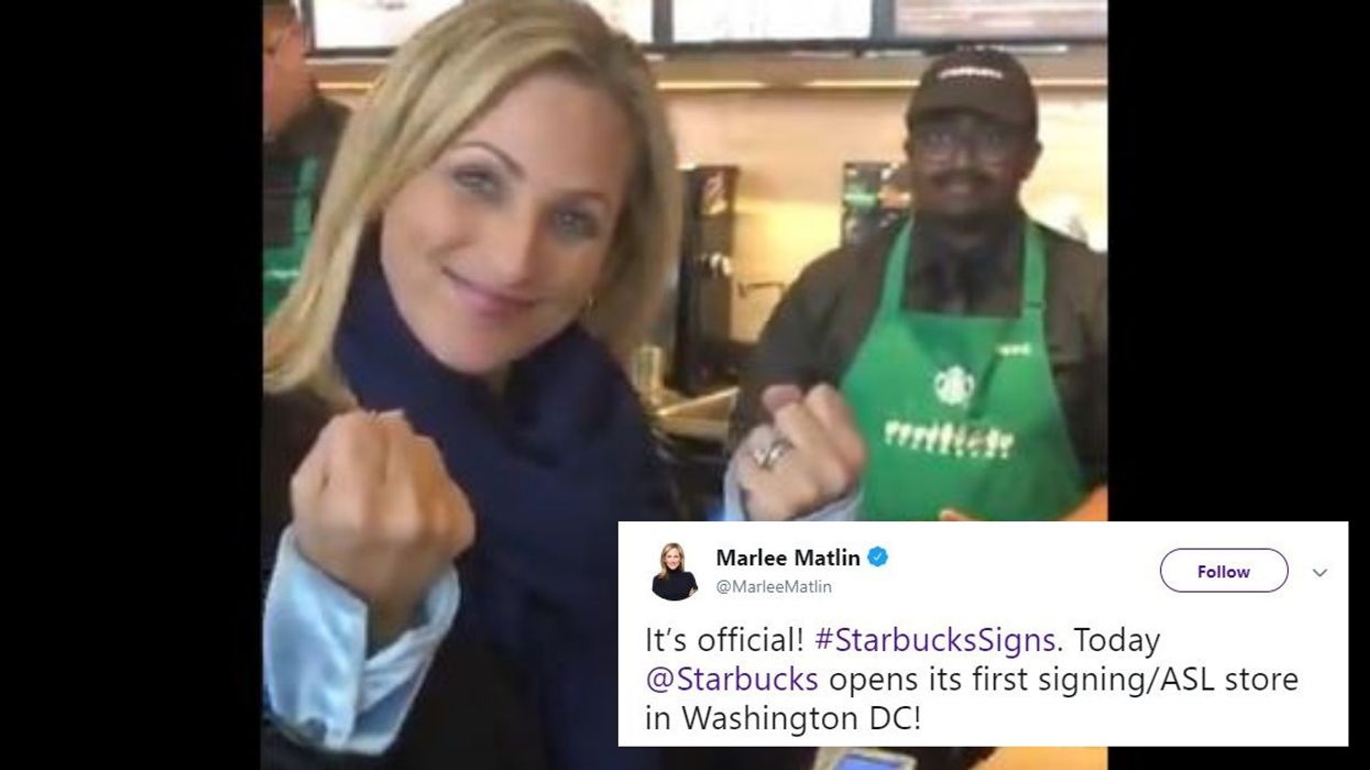 Starbucks Opens First ASL Location In The U.S. Designed Specifically For The Deaf Community ❤️