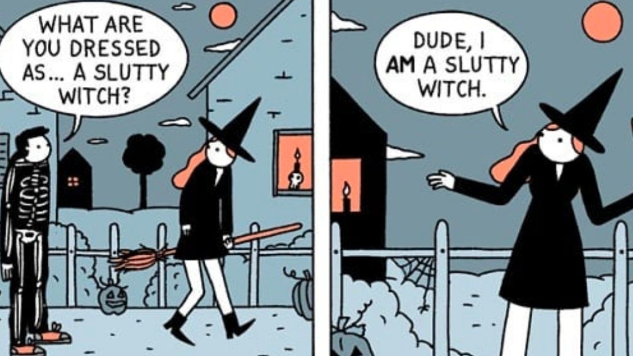 These Comics About A 'Slutty Witch' Are Hilariously Inappropriate 😂