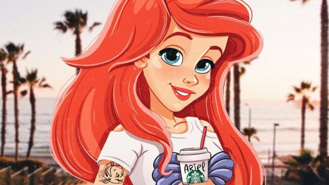 Illustrator Cleverly Reimagines Disney Princesses As Millennials—And They're On Point 😮