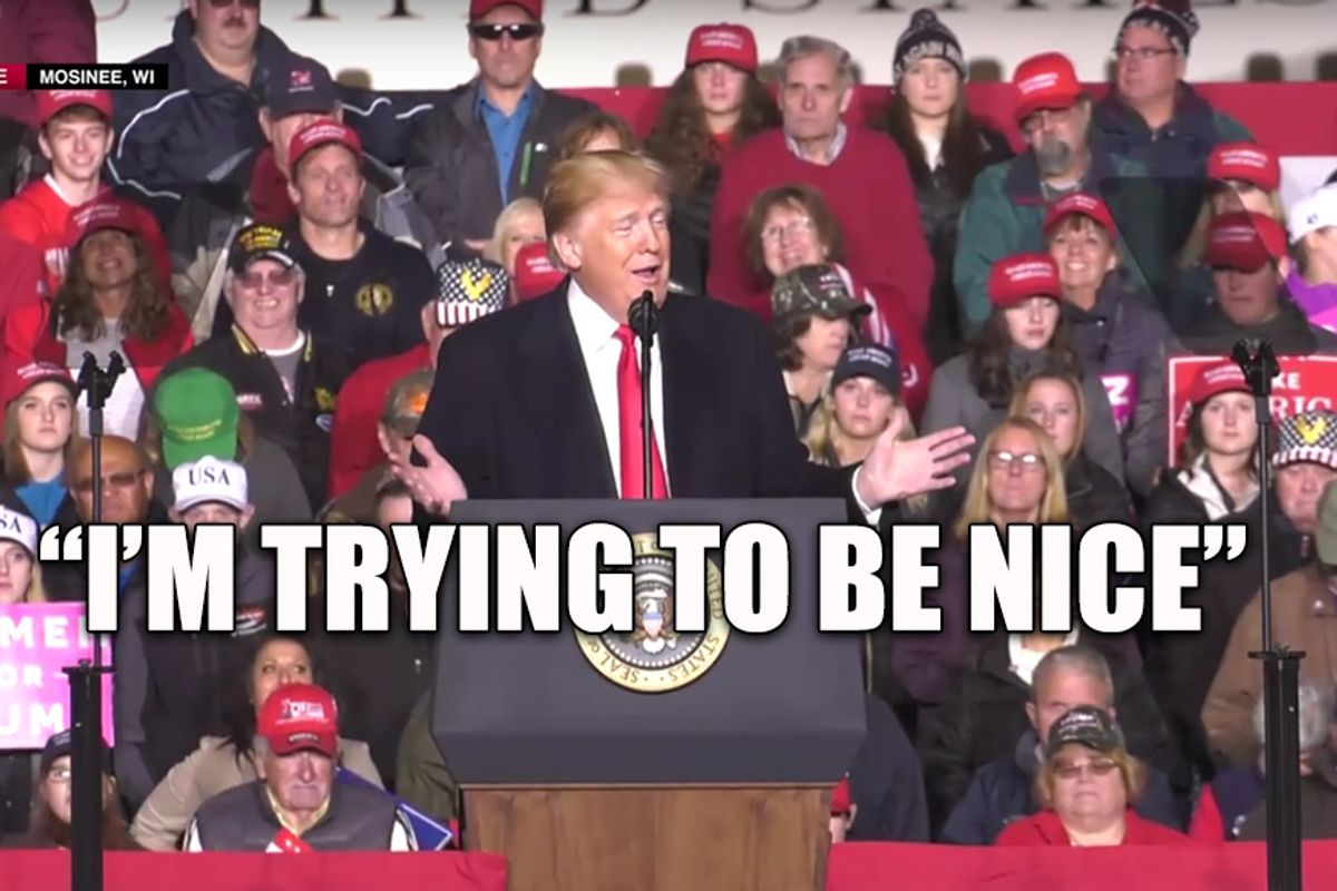 You Wouldn't Like Him When He's Nice. Wonkagenda For Thurs., Oct. 25, 2018