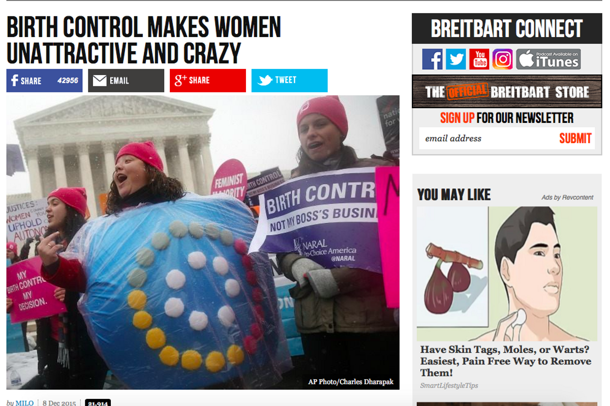 Breitbart Wants To Sue Activists For Telling Companies They're Advertising On Breitbart