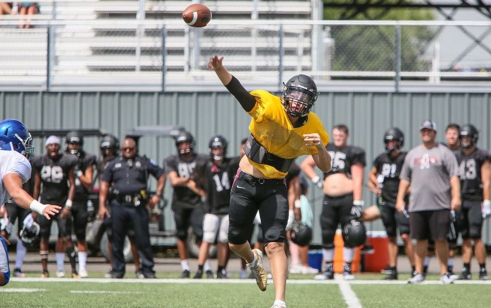PHOTO GALLERY: Pearland Oilers scrimmage against Ross Sterling