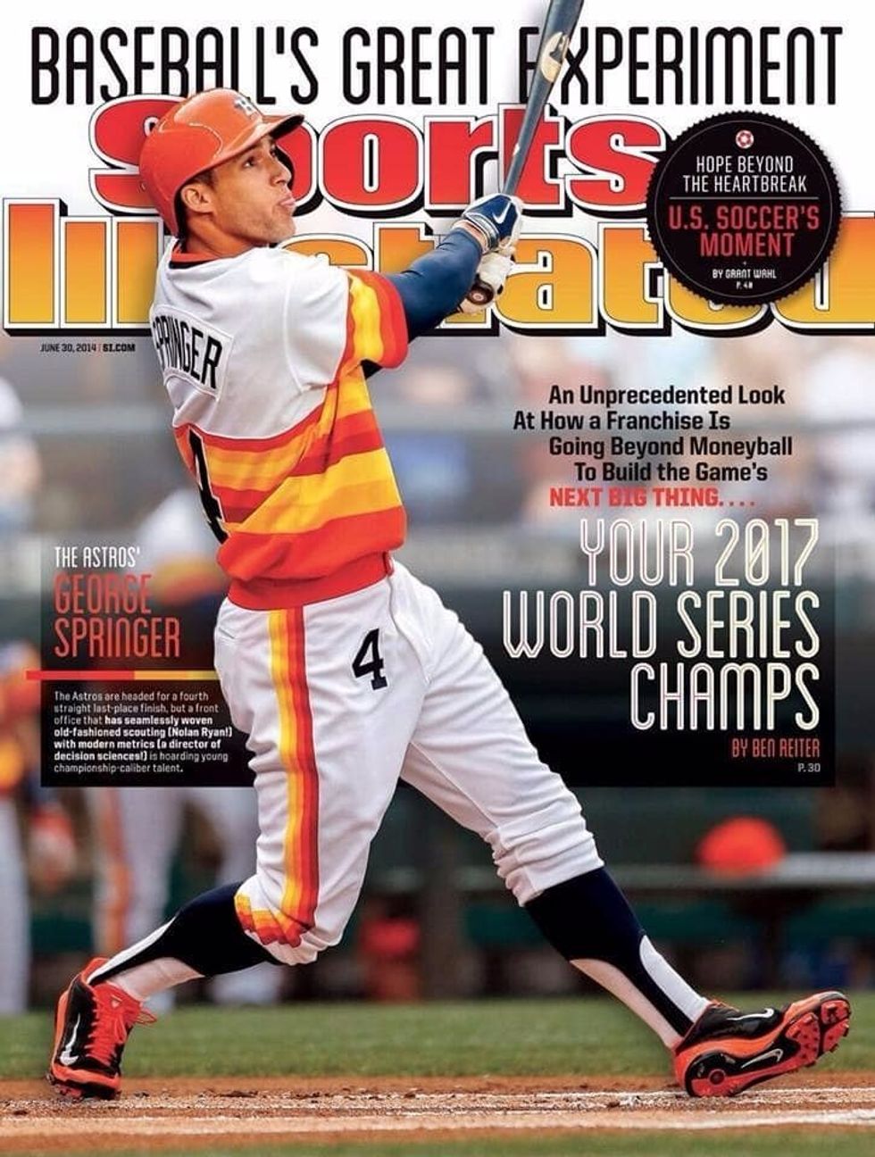 Sports Illustrated cover coming to life?