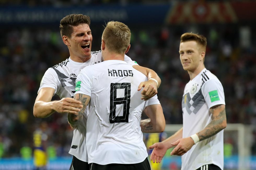Kroos scores last-gasp winner for Germany; Mexico and Belgium also triumphant