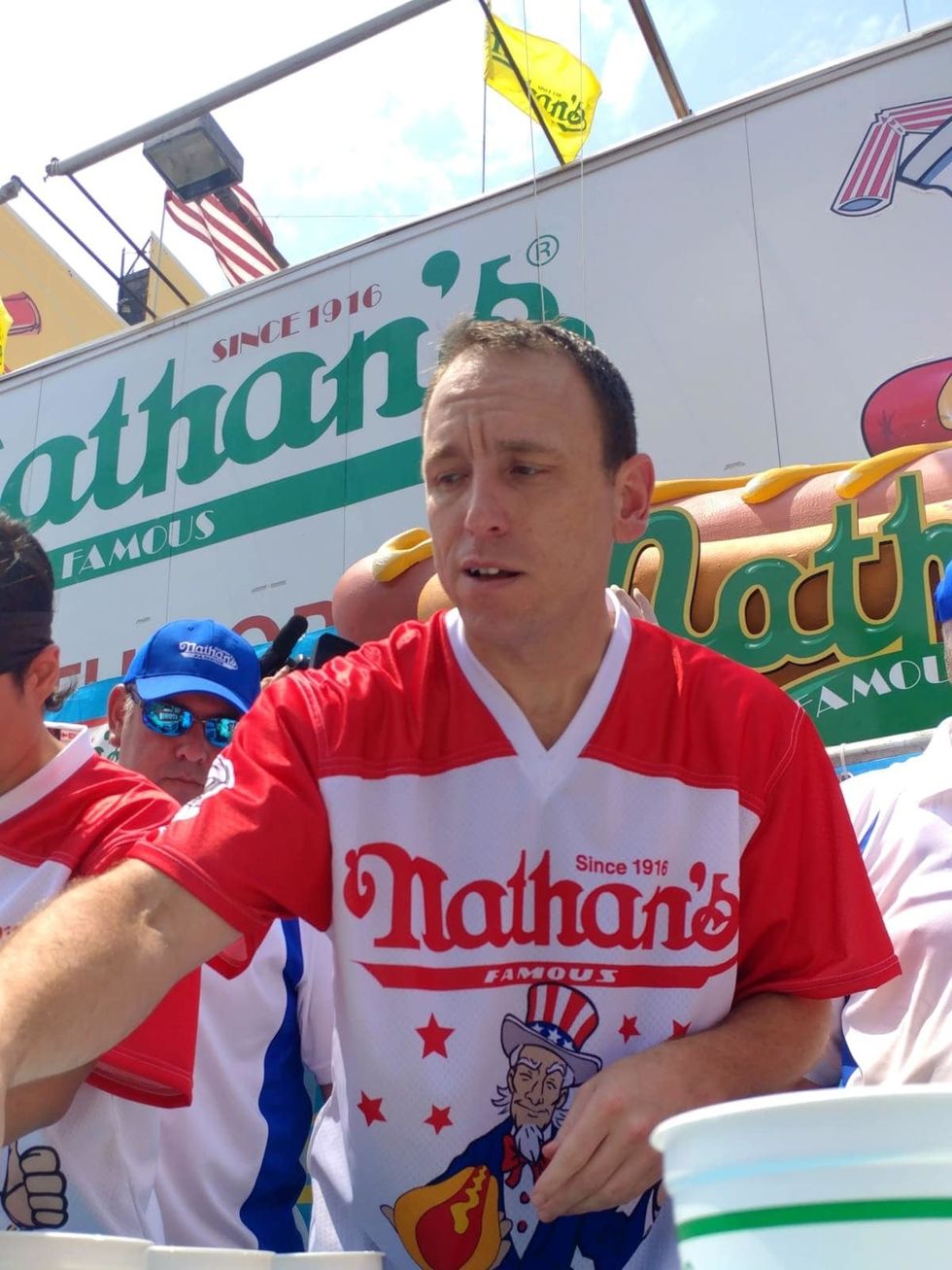 Ken Hoffman's inside scoop on hot dog king Joey Chestnut's controversial Nathan's Famous world record