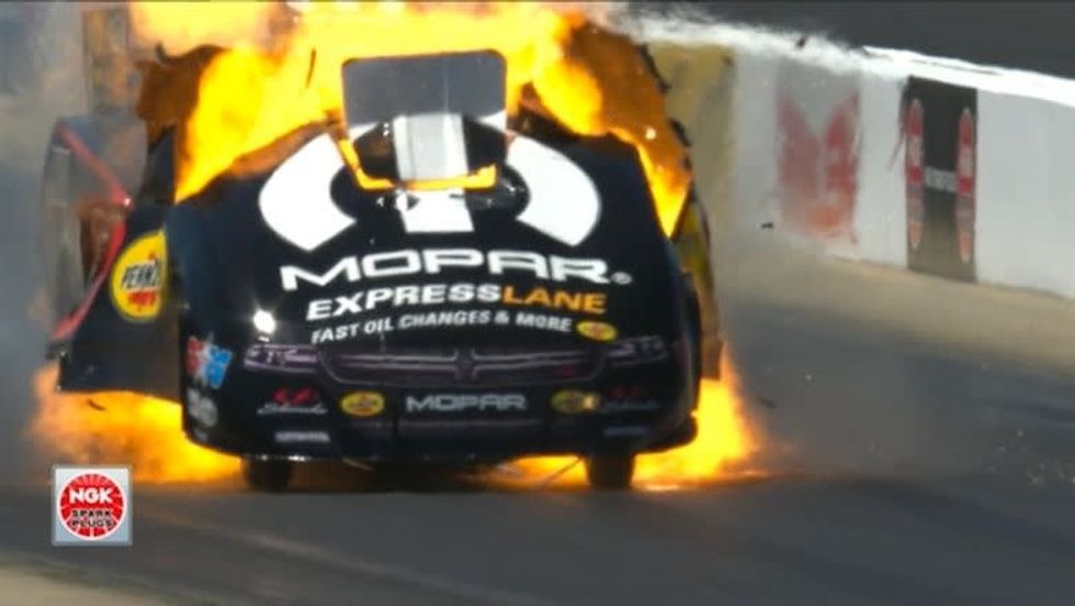 Recap of the four-lane NHRA race at Concord, North Carolina