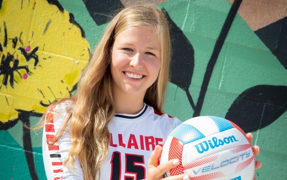 The TAVC gives Bellaire's Emily Hawes recognition on the 2018 watch list