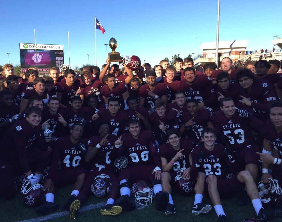 Cy-Fair reached second state semi in school history