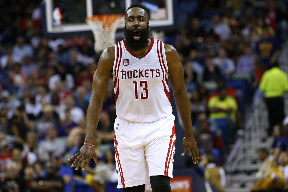 Harden injured as Rockets drop another early contest